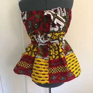 One size fits all multifunctional top/skirt